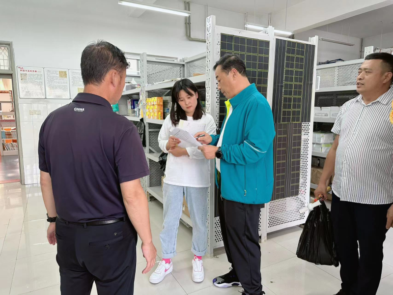 我校组织开展仓库安全隐患专项排查整治活动