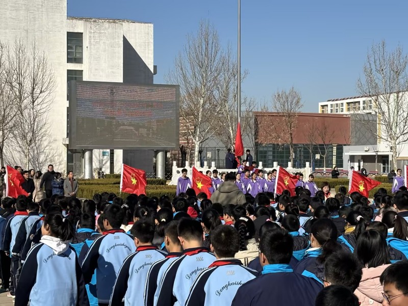 东营市东凯实验学校2025年2月消防疏散演练